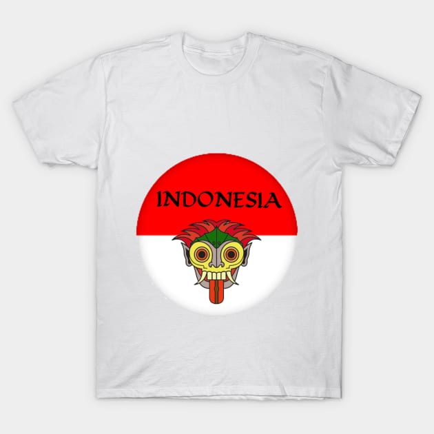 Indonesia T-Shirt by Papilio Art